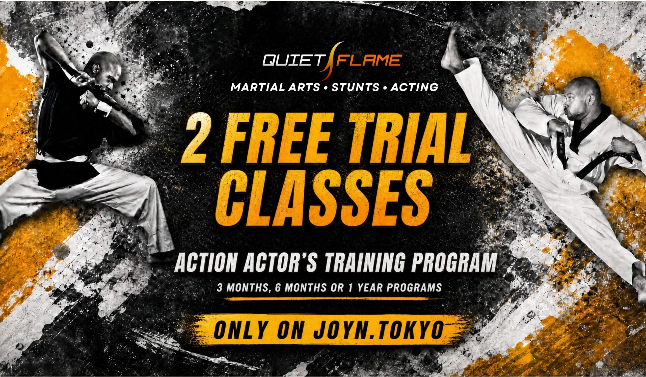 Quiet Flame — two free trial classes
